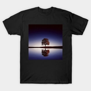 Tree Print, Landscape Art, Tree Print, Woodland Wall Art, Minimalist Tree T-Shirt